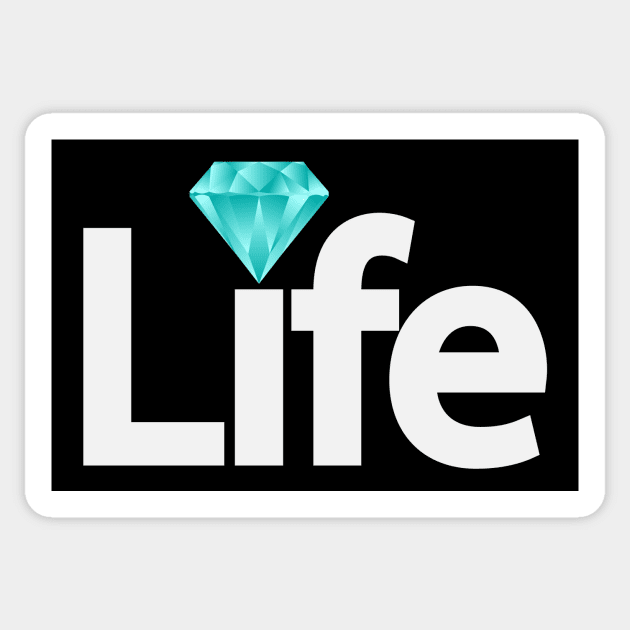 Life creative typography design Sticker by CRE4T1V1TY